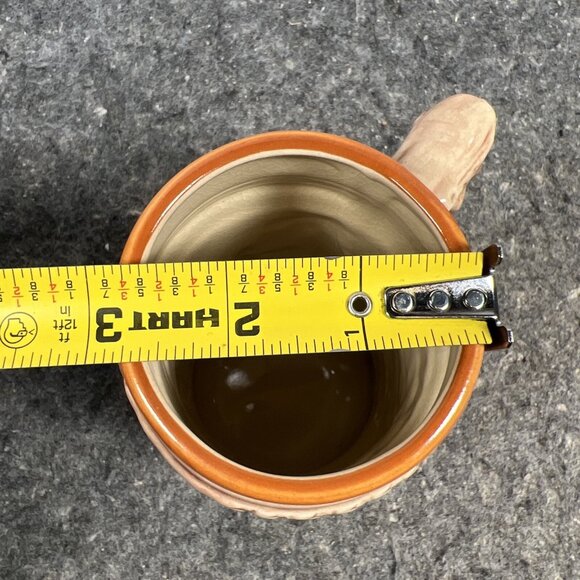 Vintage Japan Glazed Ceramic Hawaii Iolani Palace Beer Stein 7" Tall - Picture 9 of 10